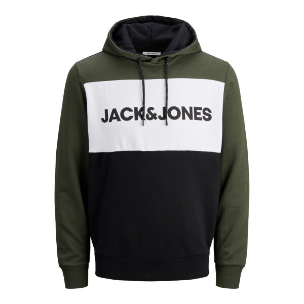 COLOURBLOCKING LOGO HOODIE